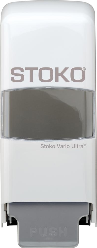 Stoko Vario Ultra® weiß Kunststoffwandspender für 1 u. 2 l Softflaschen Spendersysteme (V) u. (A)
