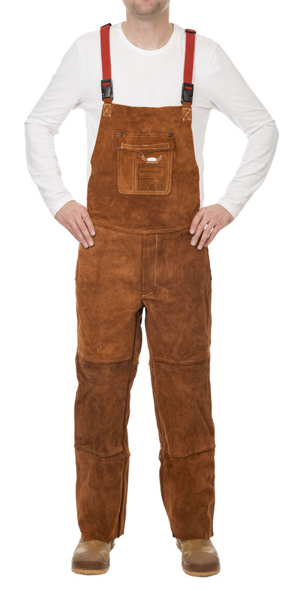 Schweißerlatzhose STEERSOtuff LavaBrown XL