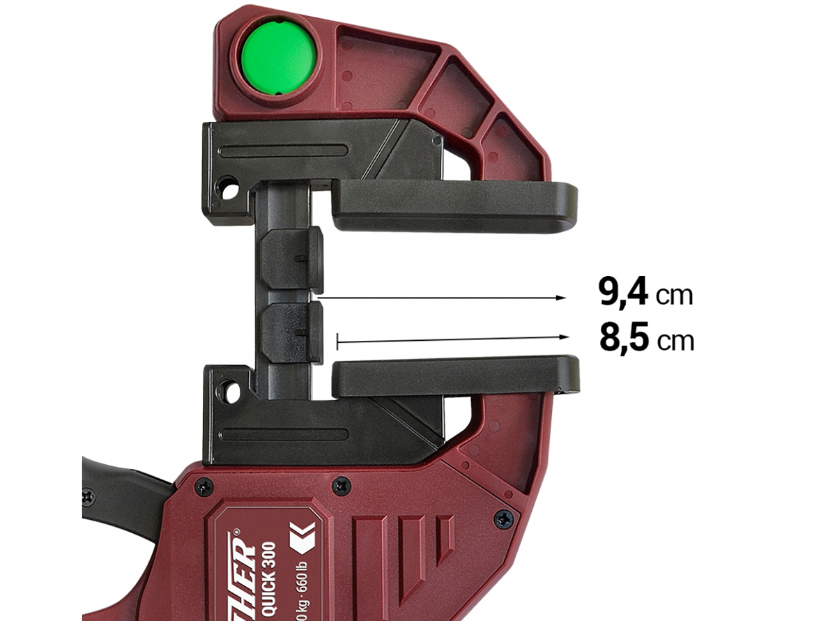 Maxi Quick 300 Schraubzwinge 125 cm
