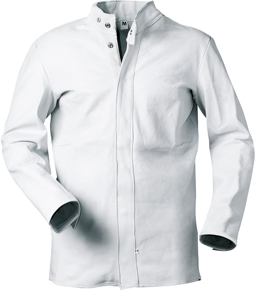 Schweißerjacke,Vollleder, Gr. XL, natur