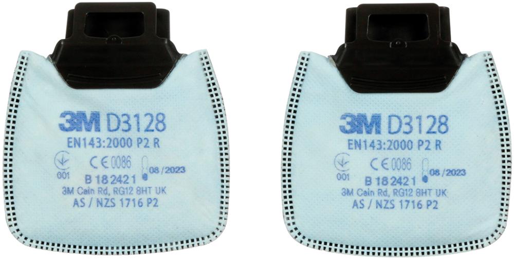 3M™ Partikelfilter D3128, P2R mit Aktivkohle 3M™
