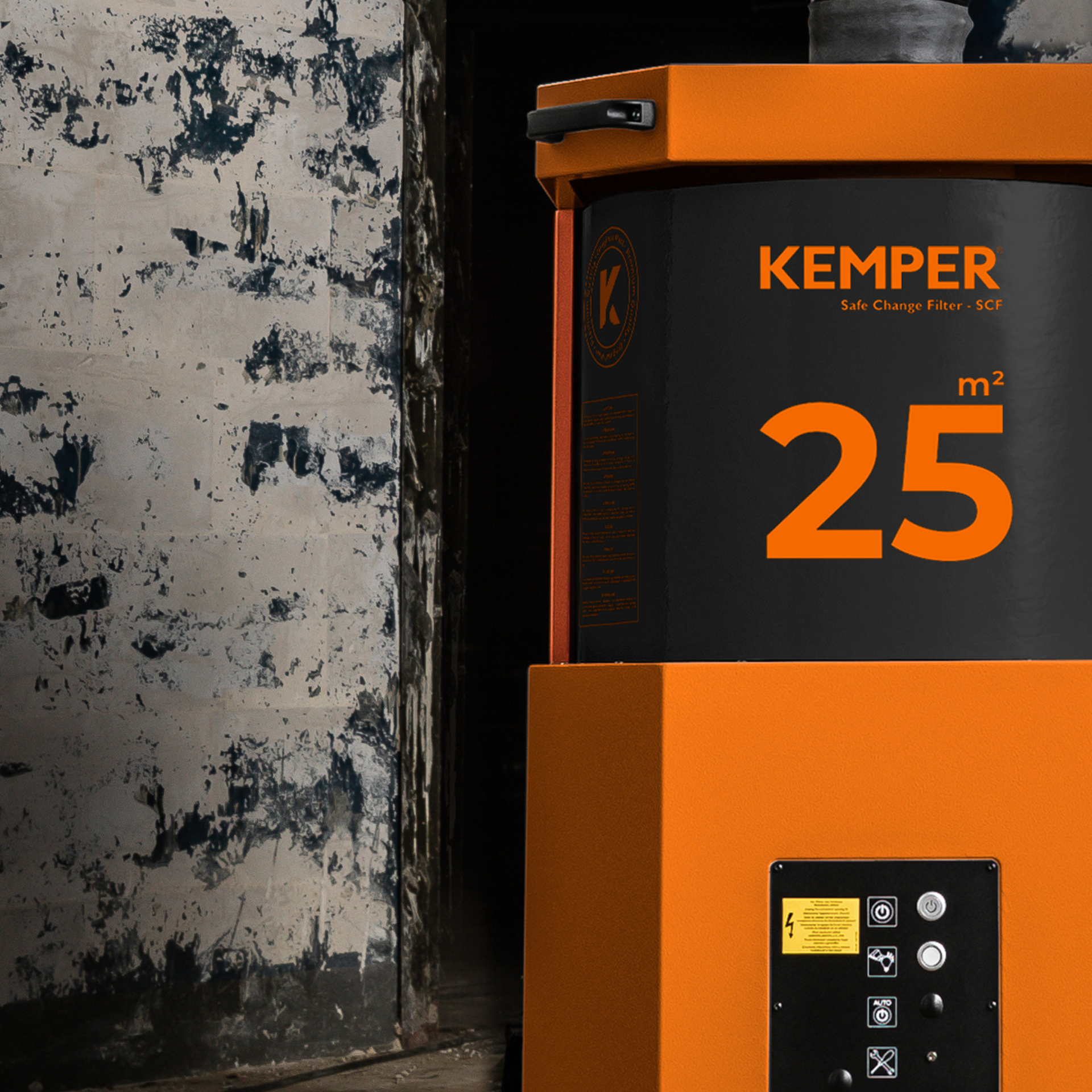 Kemper SmartFil Absauggerät, Rohrausführung 4 m Arm