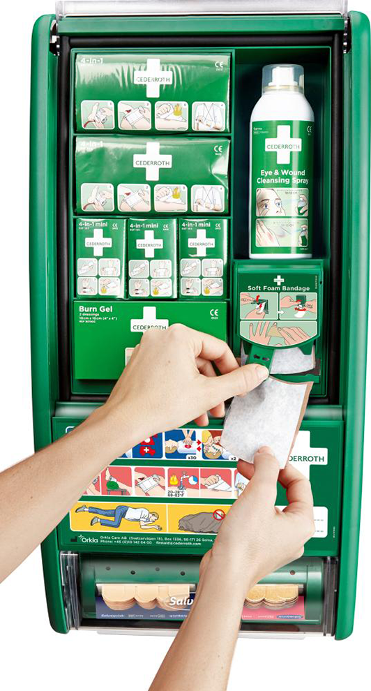 Erste-Hilfe-Station incl. Inhalt