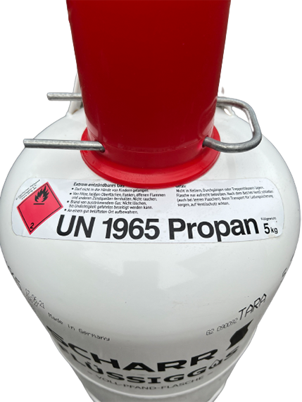 5 kg Grillgas/Propan Flasche Pfand
