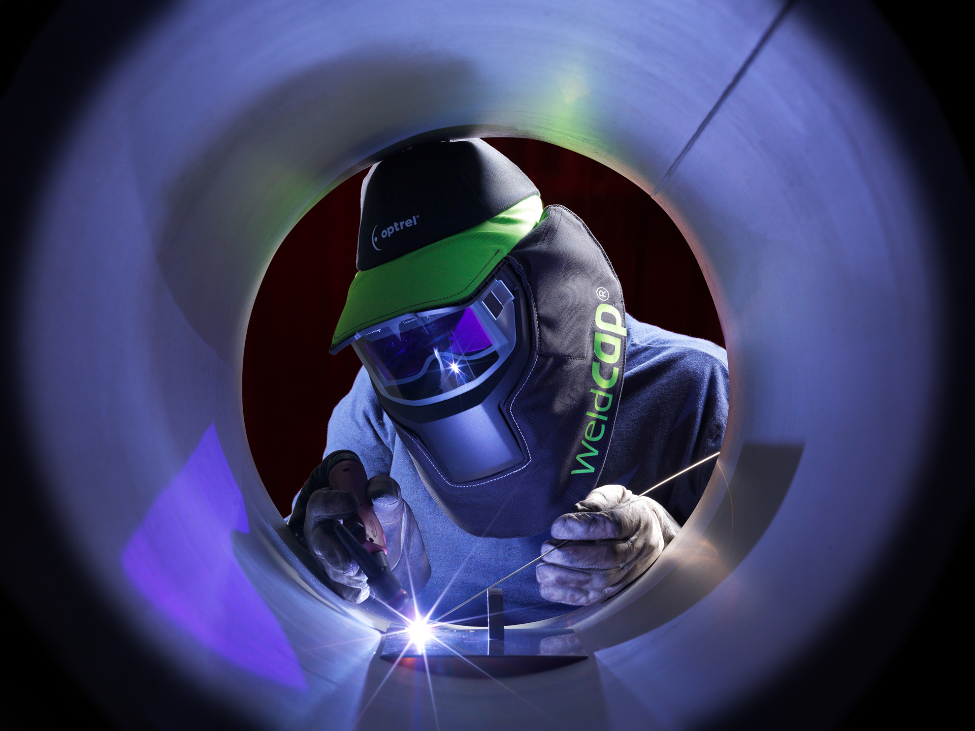 Automatikschweißhelm Optrel® weldcap RV 3/9-12