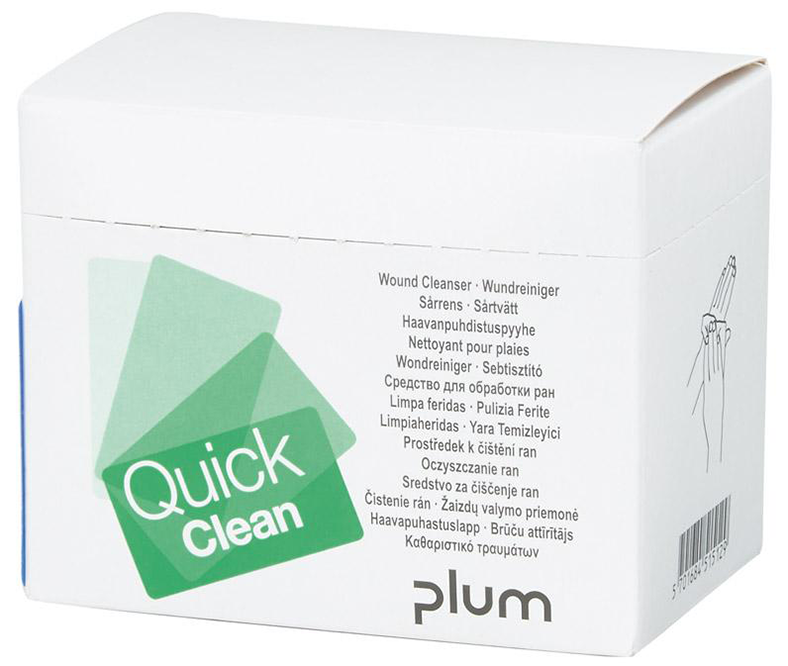 Wundreiniger QuickClean Box mit 20 Stück Wundreiniger QuickClean Box mit 20 Stück