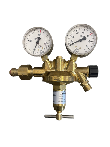Flaschendruckminderer Formiergas 200 bar 0-50 Nl/min einstufig