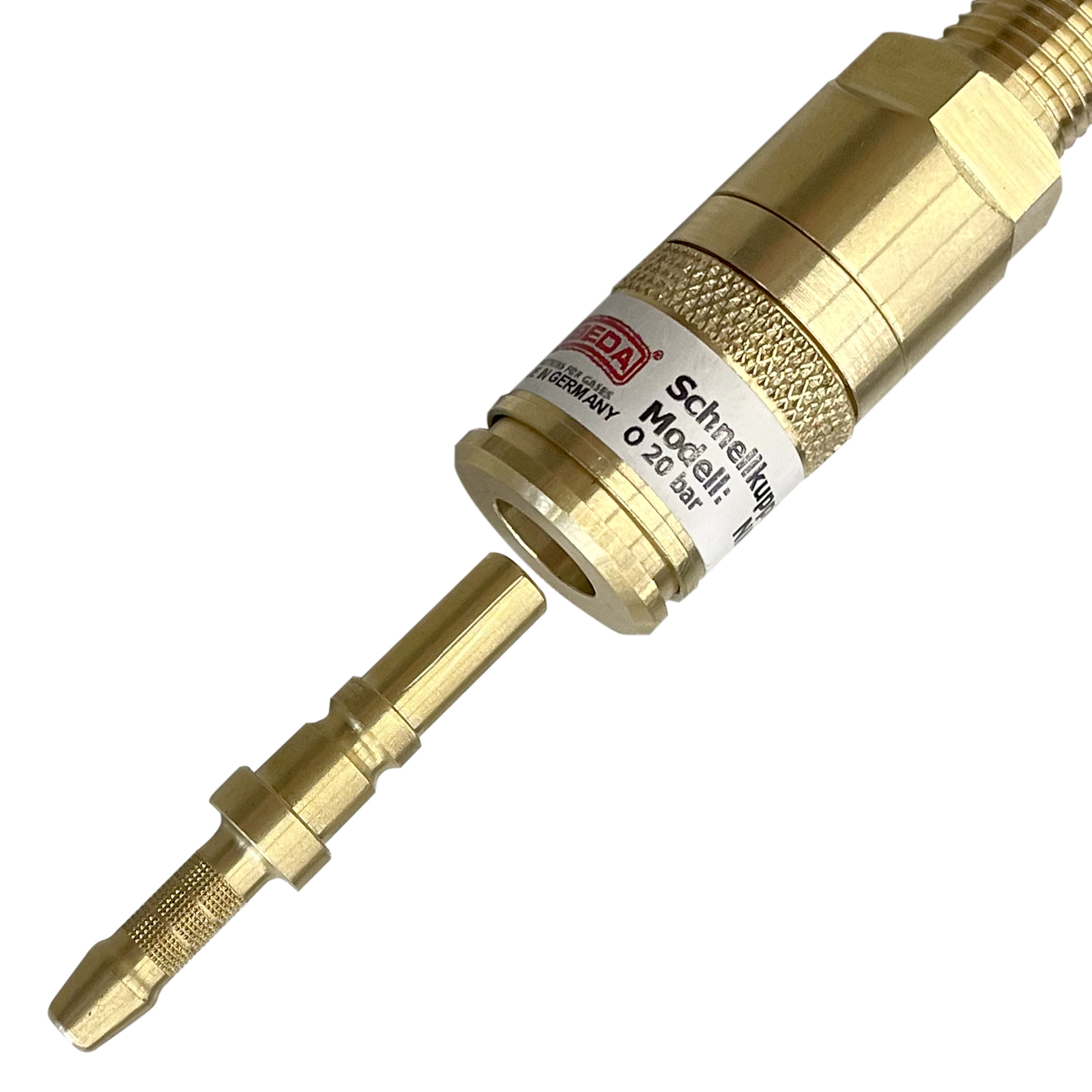 Schlauchkupplung NKG Sauerstoff G 1/4 RH