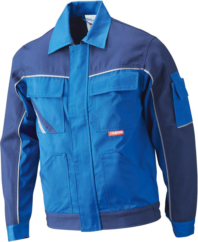 Bundjacke Highline, Gr. 48, kornblau/ marine