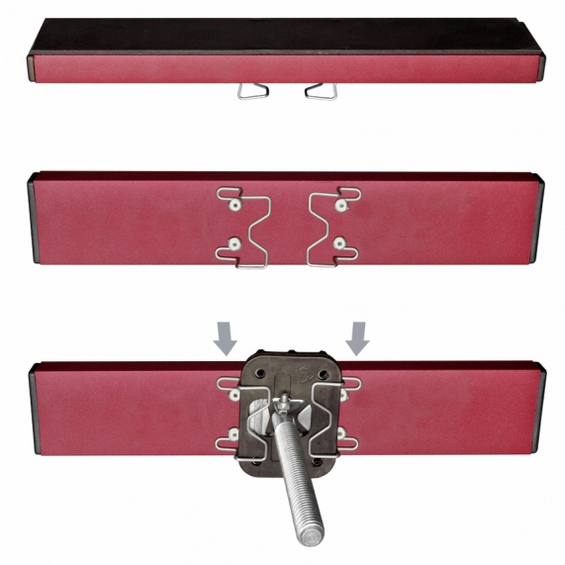 Anti-Rutsch Abstützplatte 6 cm breit 20 cm lang Anti-Rutsch Abstützplatte 6 cm breit 20 cm lang