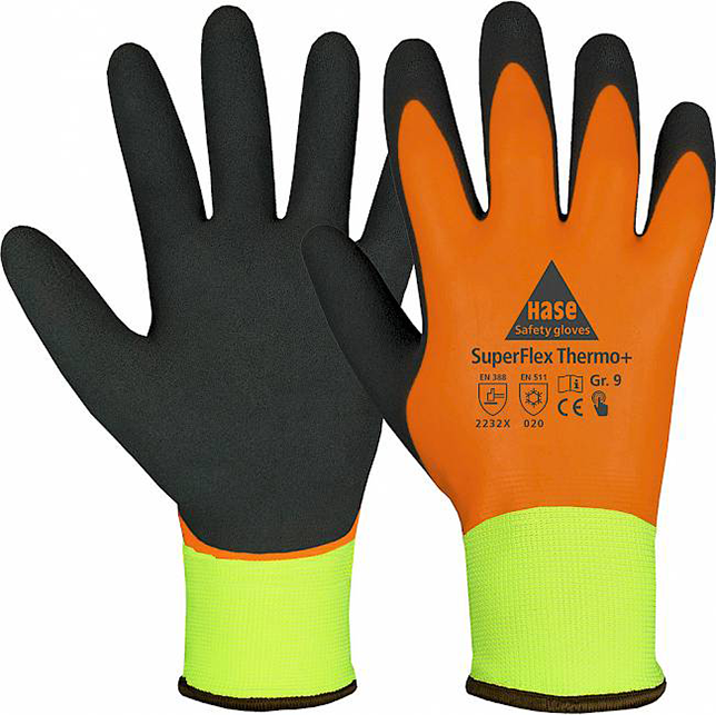 Sicherheitshandschuhe Superflex Thermo+ 9