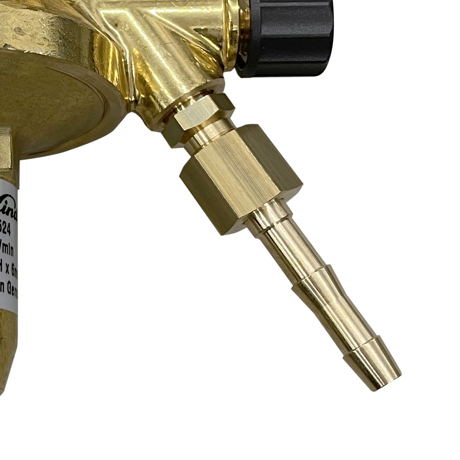 Flaschendruckminderer mit Flowmeter CO2 /Argon 200 bar einstufig