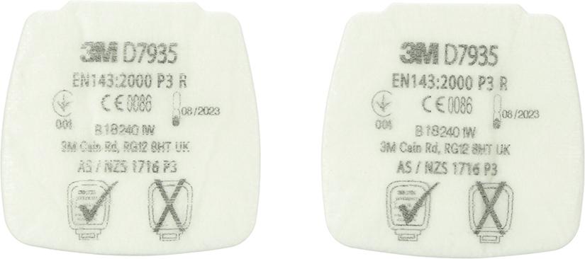 3M™ Partikel-Einlegefilter D7935 P3 R 3M™