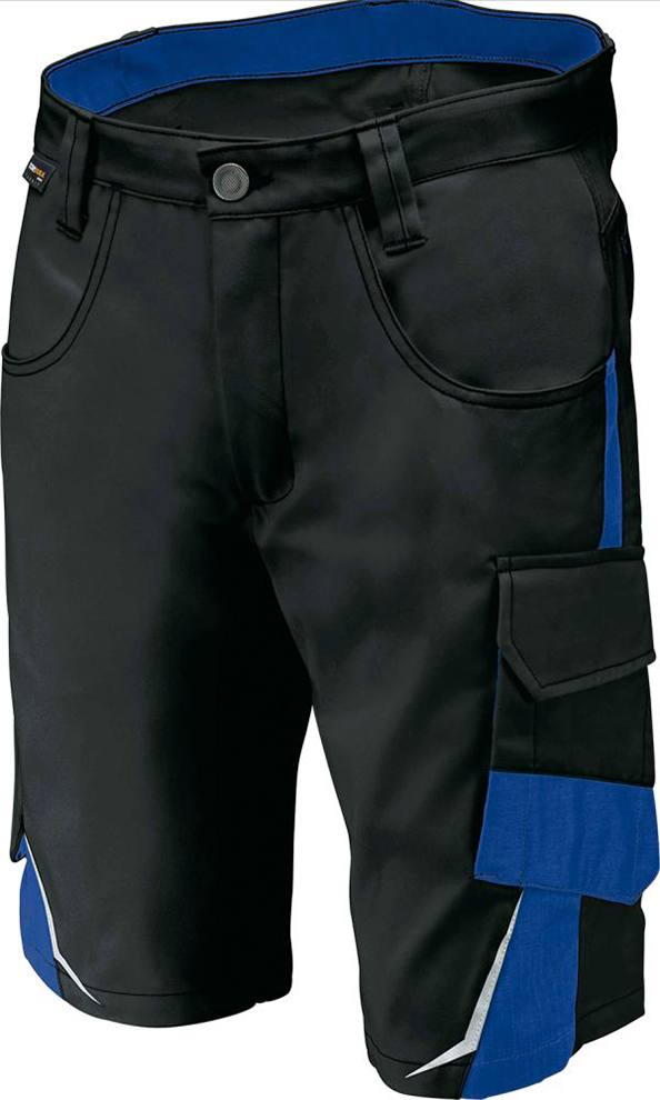 Bermuda PULSSCHLAG Gr. 50, schwarz/kbl.blau
