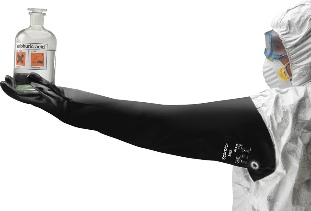 Handschuh AlphaTec Solvex 09-430, Gr. 10