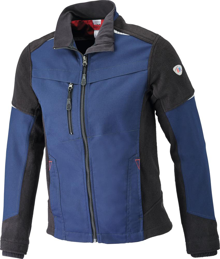 Herren-Funktionsjacke 1992 570, Gr. 48/50, nachtblau/schwarz