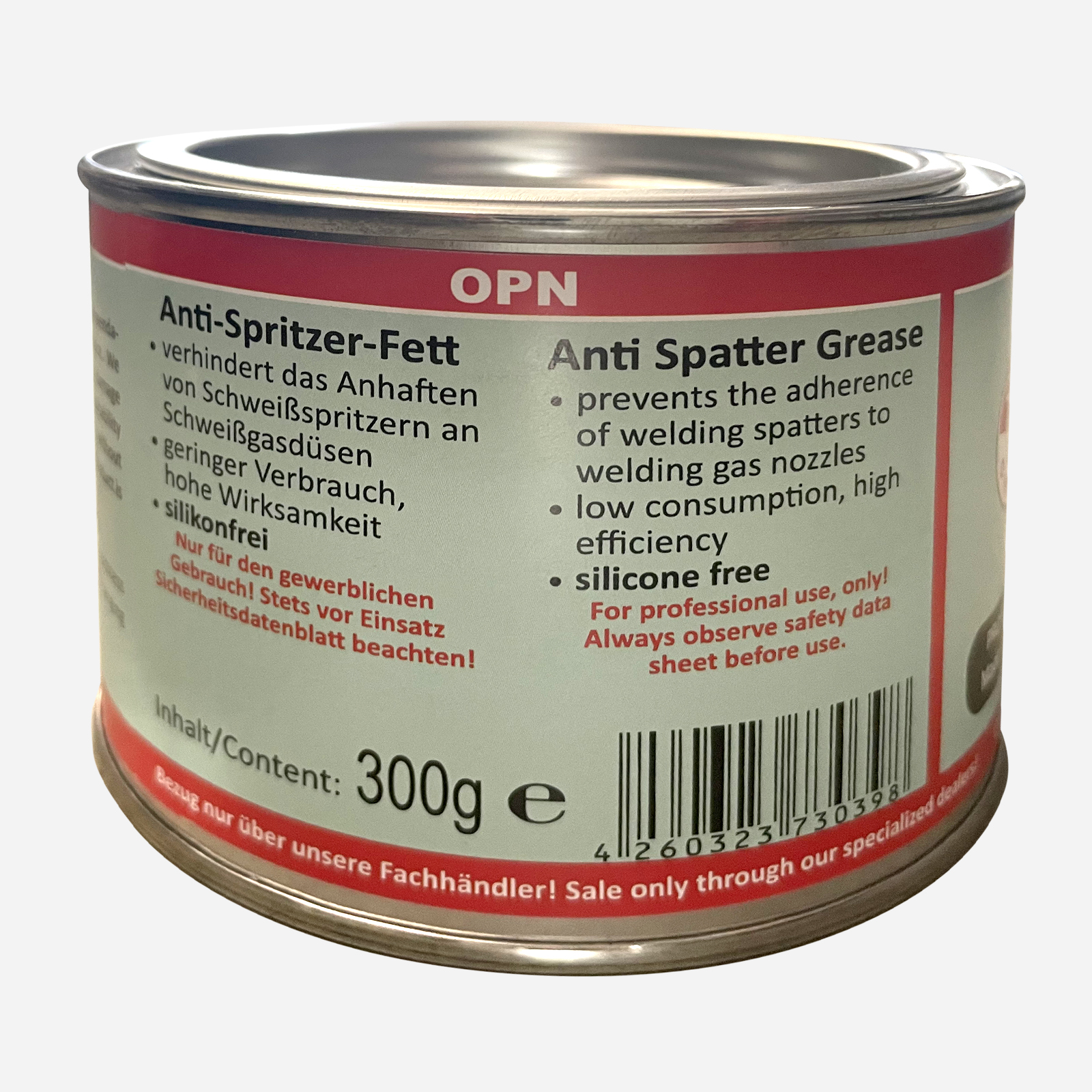 OPN Anti-Spritzer-Fett 300 g