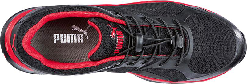 Halbschuh 643890 S1P ESD schwarz/rot Gr. 46 Puma