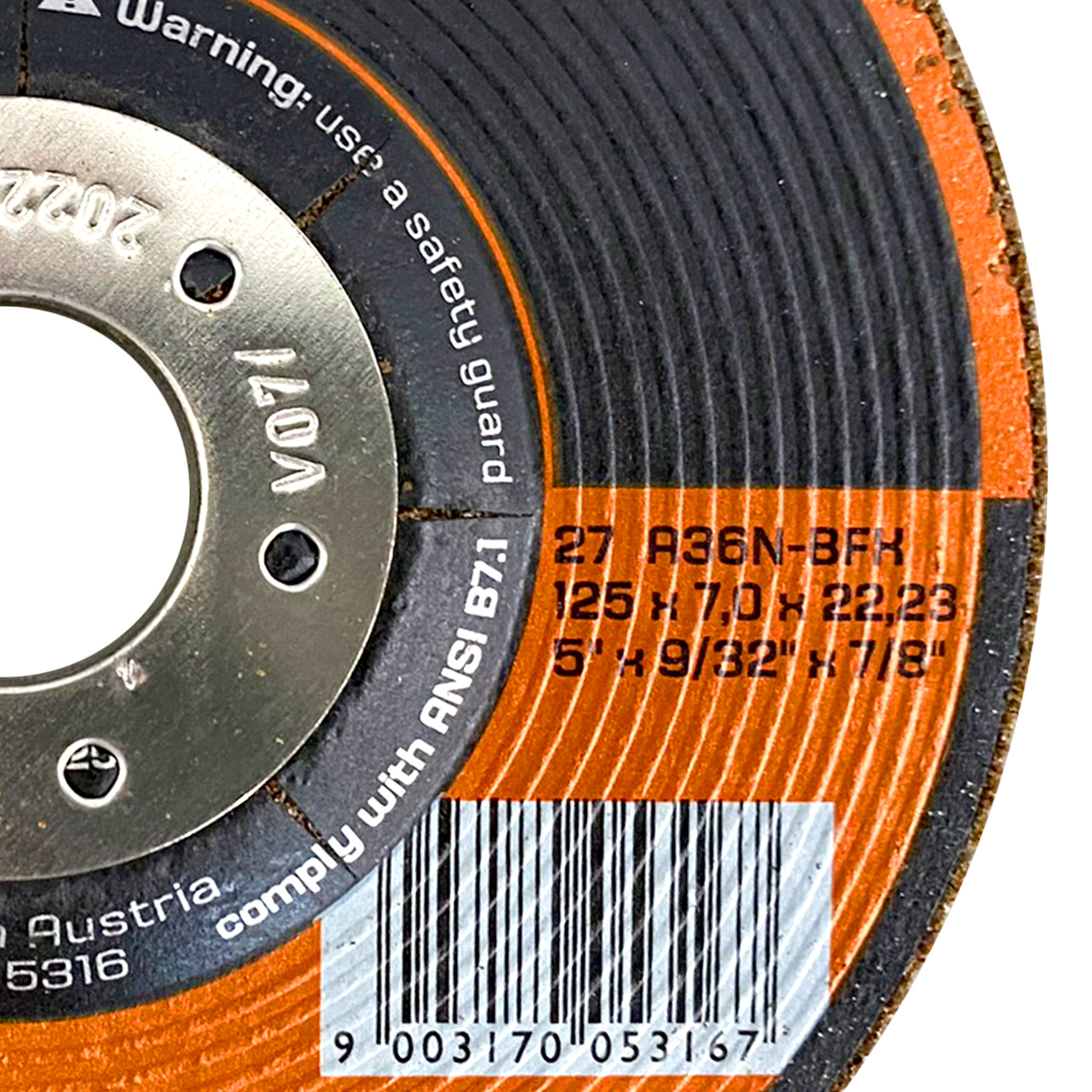 Schruppscheibe ALU Ø 125 x 4 x 22,23 mm Premium Schruppscheibe ALU Ø 125 x 4 x 22,23 mm Premium