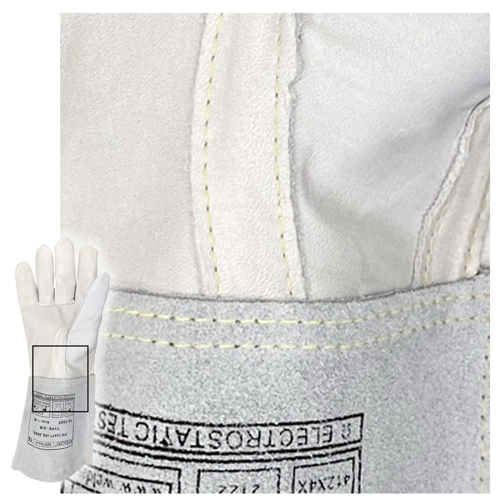 WIG-Handschuhe SOFTouch Kalb XXL