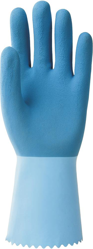 Handschuh Camatex 451, Gr. 9, blau
