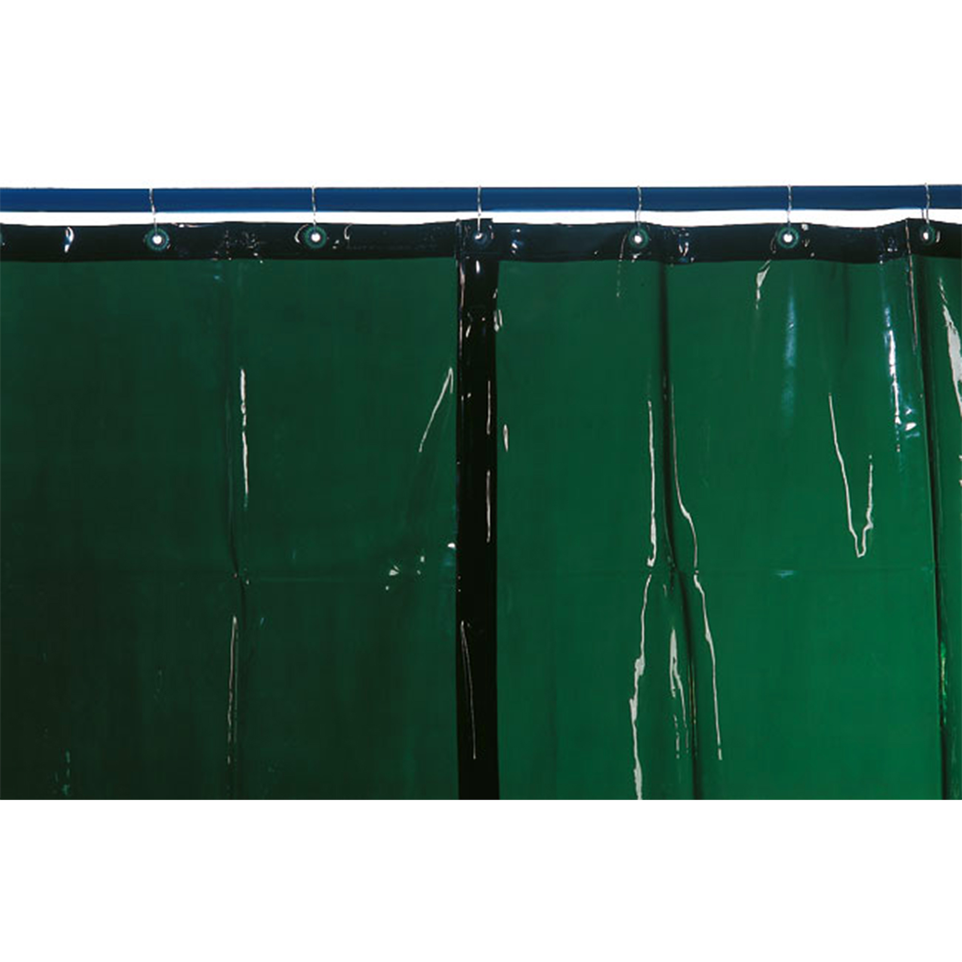 Kemper Schweißerschutzvorhang S7, grün, D 0,4 mm H 2.800 x B 1,300 mm