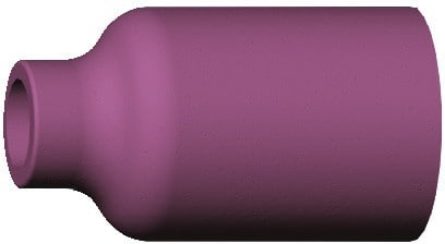 Gasdüse Keramik für Gaslinse Länge 42 mm Gr. 5 Ø 8,0 mm 54N17
