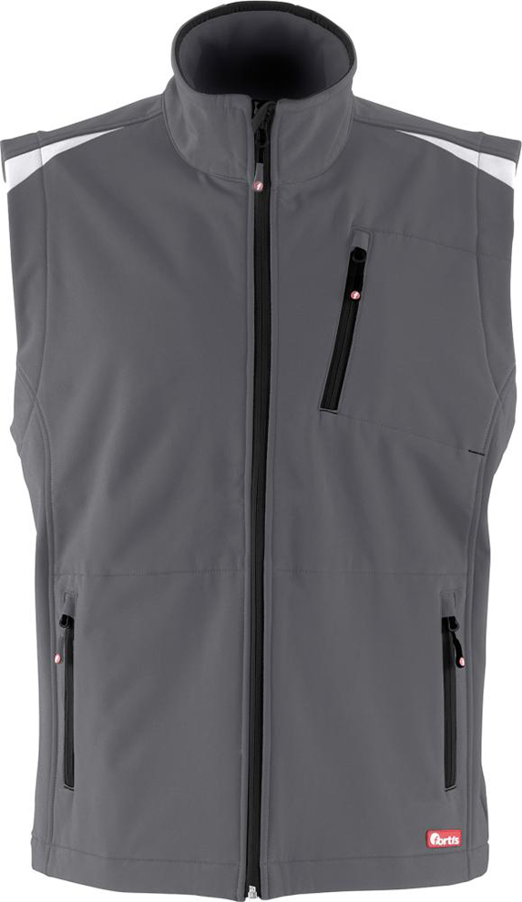 FORTIS Herren Weste 24, dunkelgrau/schwarz, Gr. S