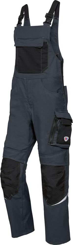 Arbeitslatzhose 1979 570 Gr. 56, anthrazit/schwarz