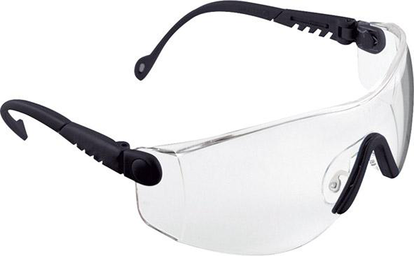 Schutzbrille Optema, schwarz