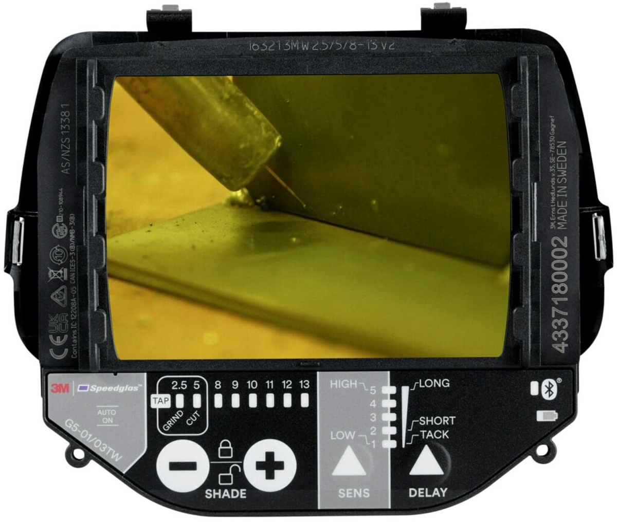 3M™ Speedglas G5-01 Schweißmaske mit Schweißfilter G5-01VCmit 3M Adflo Gebläseatemschutzsystem