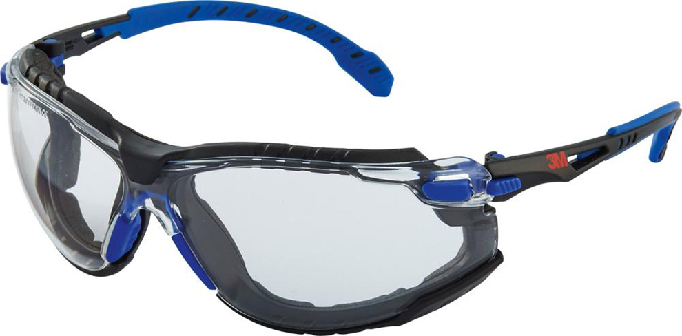 3M™ Brille Solus 1000 Set,PC, klar, SGAF/AS, blau/schwarz 3M™ Brille Solus 1000 Set,PC, klar, SGAF/AS, blau/schwarz