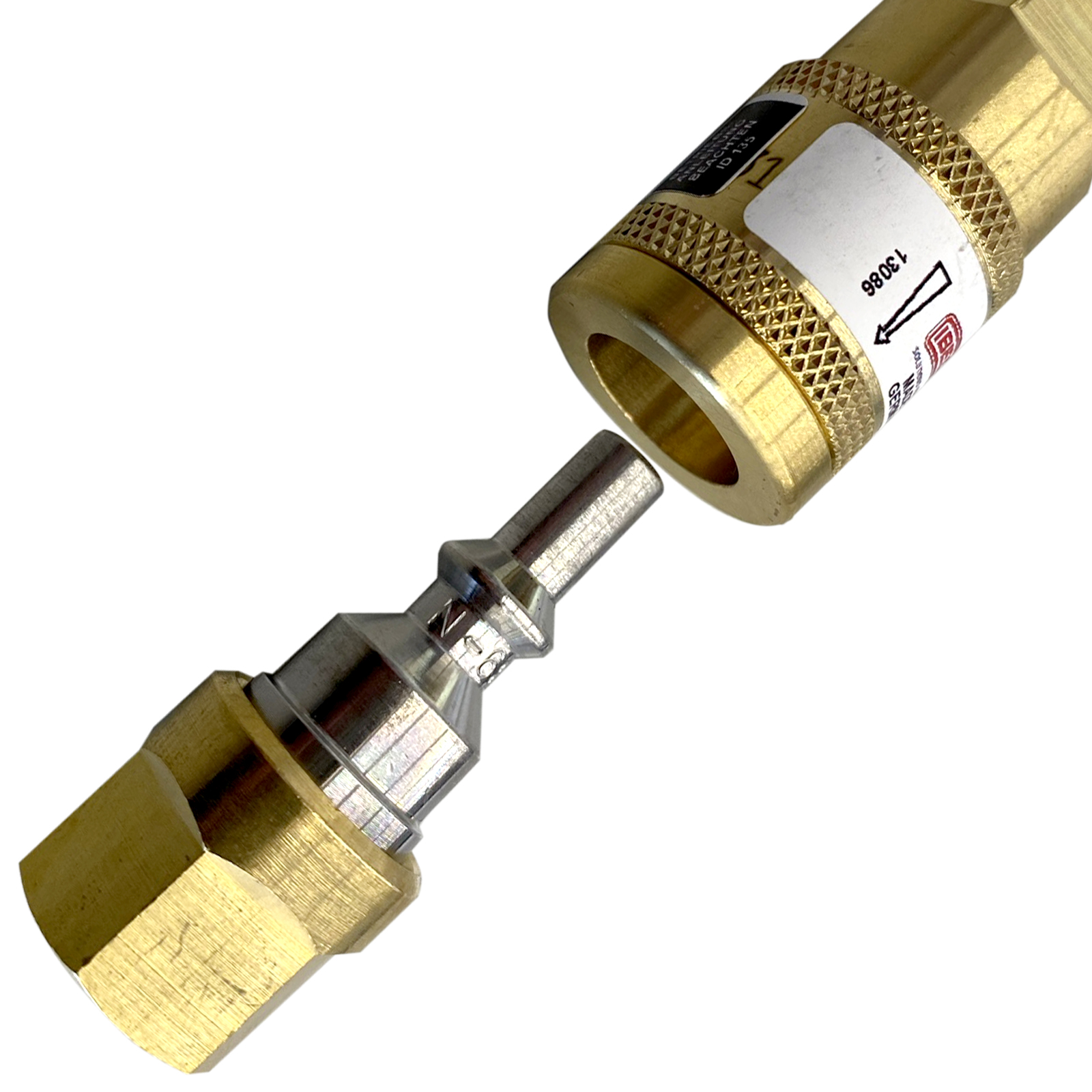 Schlauchkupplung DKT-W Inertgas 9 mm