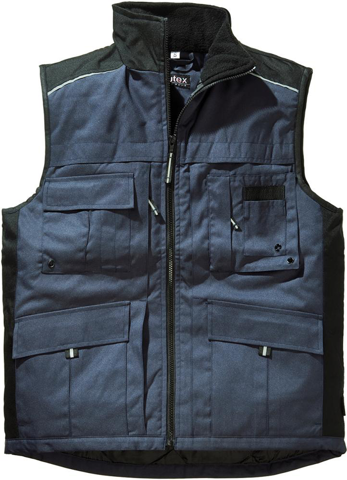 Weste Komet, Gr. L, navy/schwarz