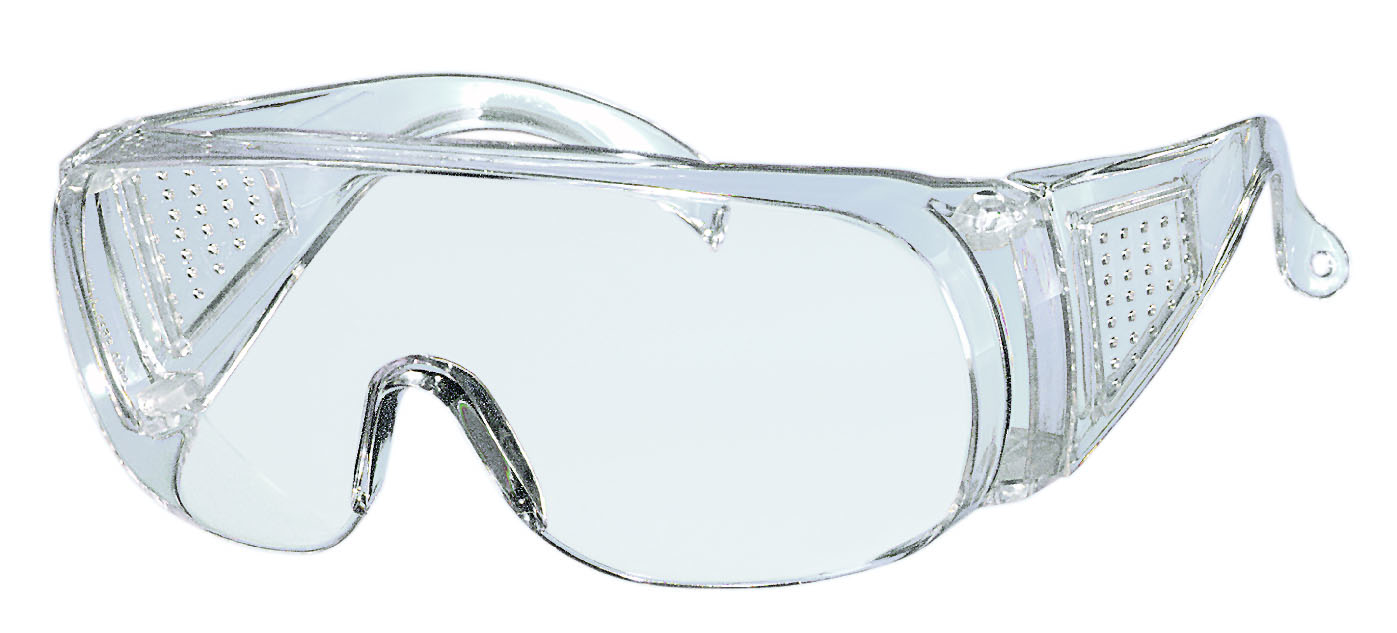 Panorama-Brille, farblose Kunststoffgläser