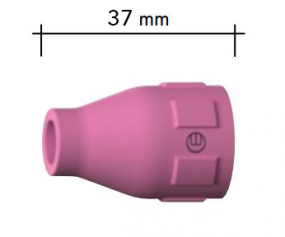 Gasdüse Keramik Standard Ø 13,0 mm Länge 37,0 mm