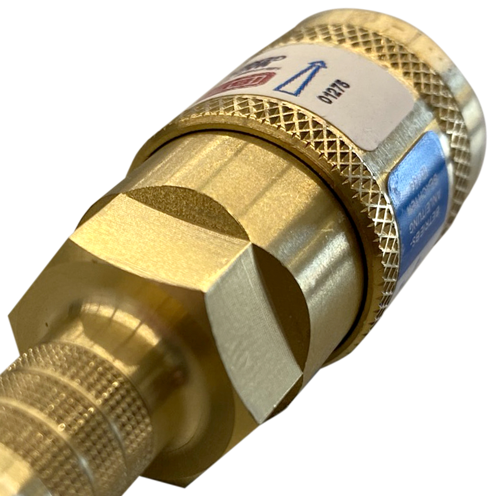 Schlauchkupplung DKT-W Sauerstoff 9 mm Schlauchkupplung DKT-W Sauerstoff 9 mm