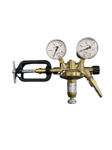 Flaschendruckminderer Acetylen 25 bar 0-1,5 bar einstufig