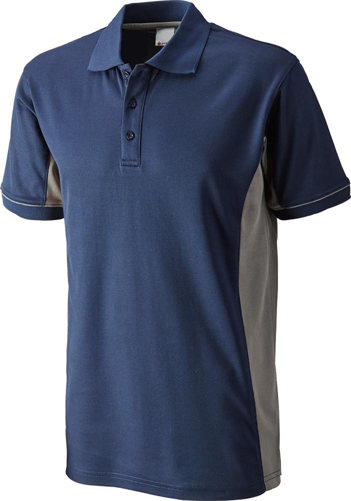 Poloshirt Function Cont. navy-grau Gr. XL