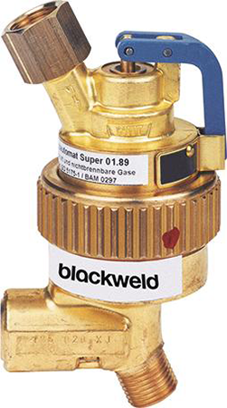 Gebrauchsstellenvorlage Sauerstoff BLACKWELD Gebrauchsstellenvorlage Sauerstoff BLACKWELD