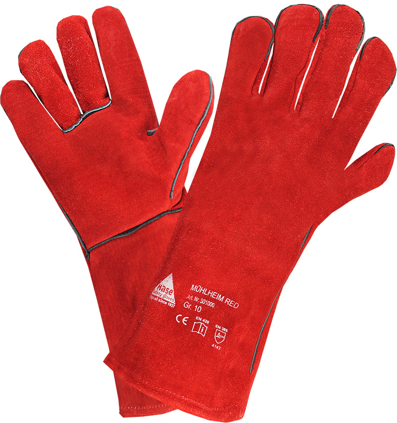 MIG/MAG-Handschuhe Mühlheim red