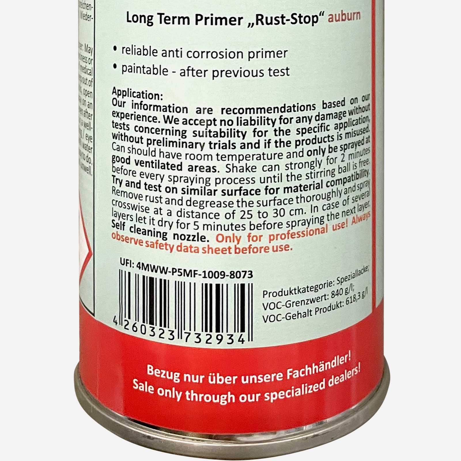 OPN Langzeit-Grundierung Rost-Stop rotbraun 400 ml