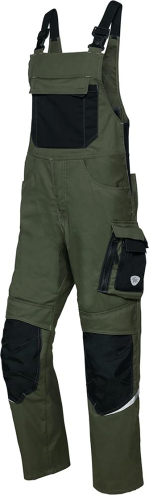 Arbeitslatzhose 1979 570 Gr. 60, oliv/schwarz