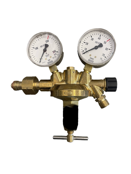Flaschendruckminderer Formiergas 200 bar 0-50 Nl/min einstufig