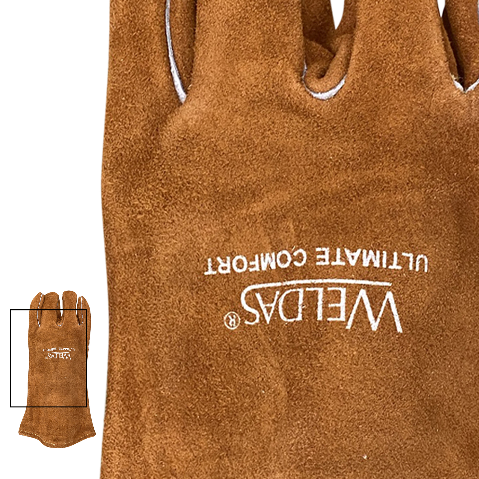 MIG/MAG-Handschuhe lavabraun L