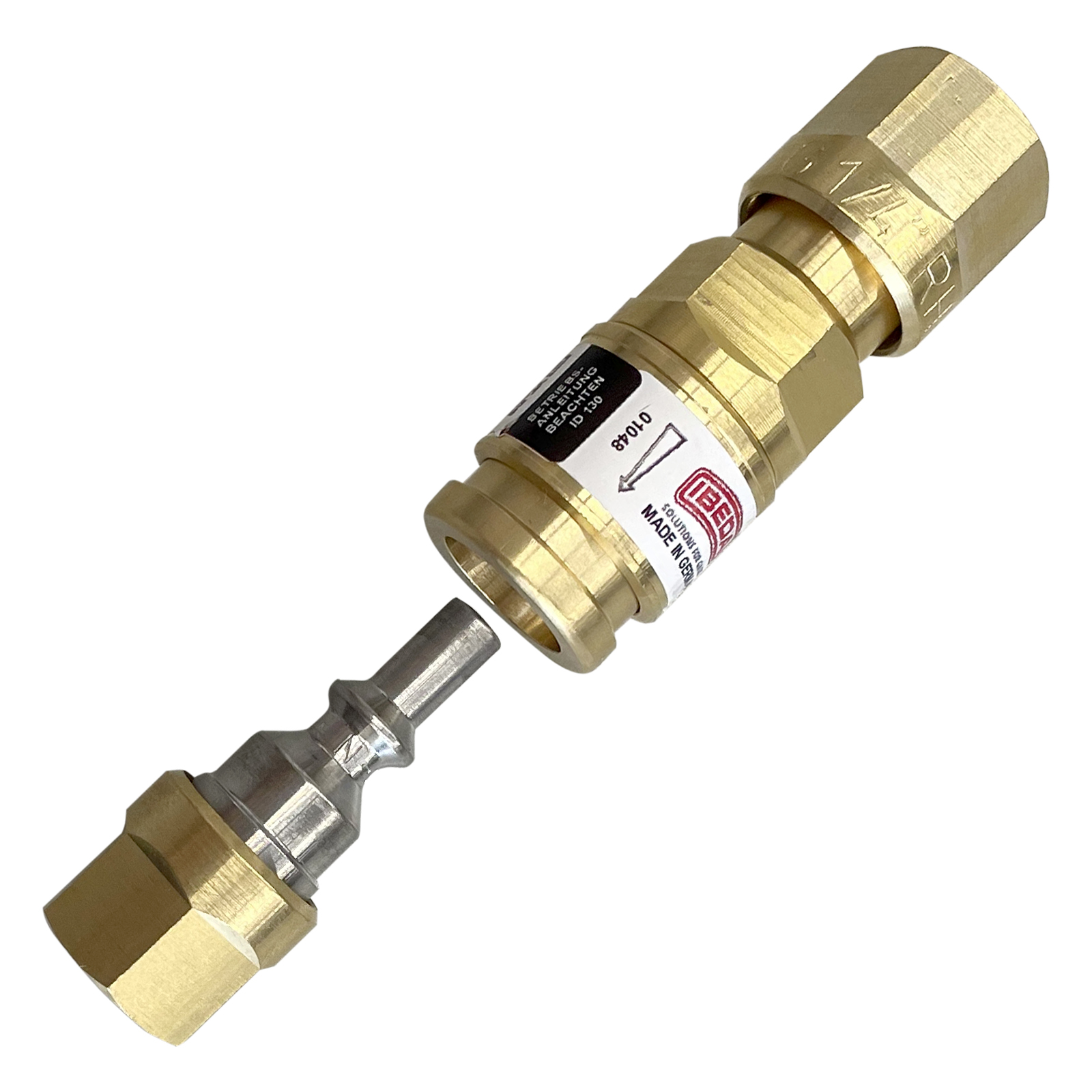 Schlauchkupplung DKD Inertgas G 1/4 RH