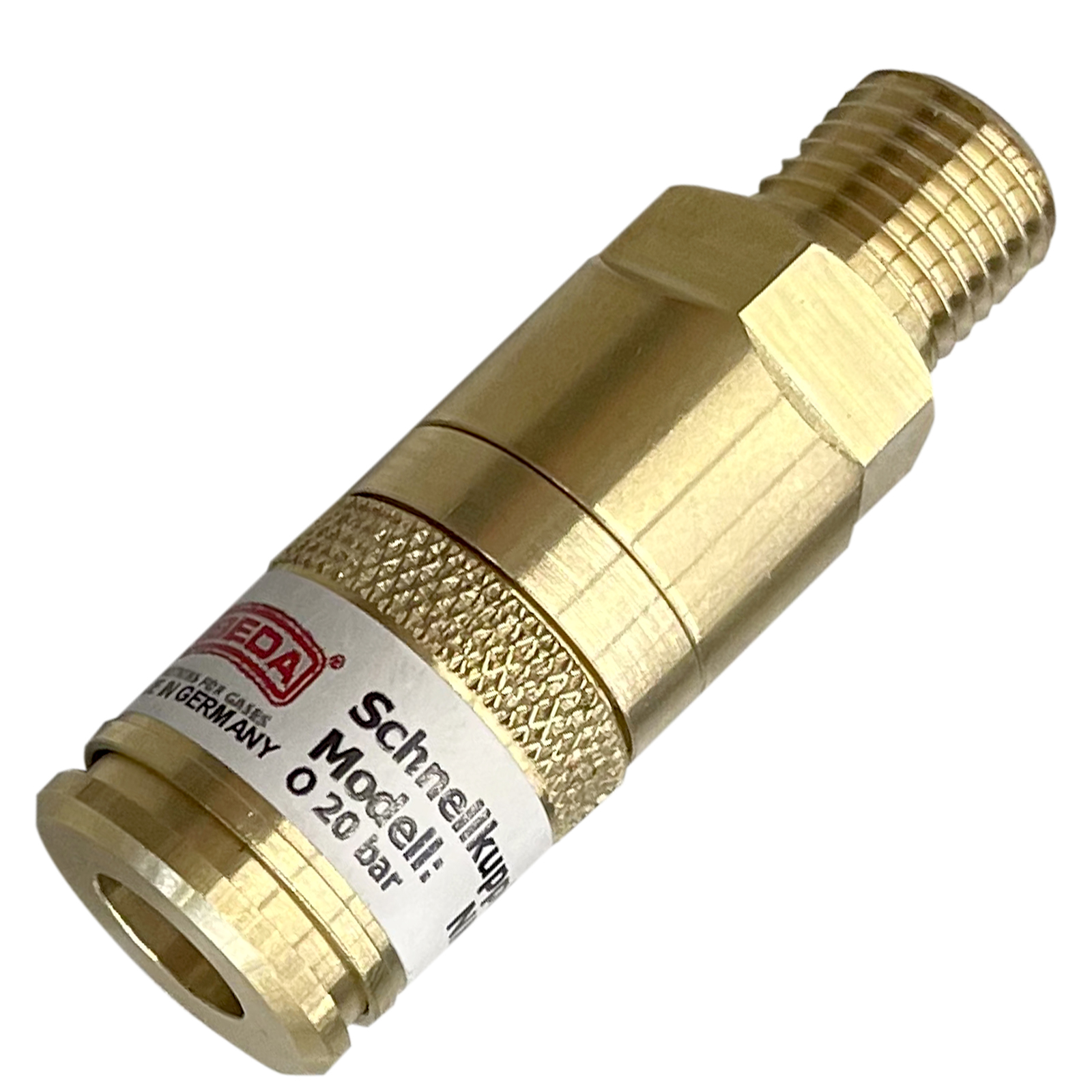 Schlauchkupplung NKG Sauerstoff G 1/4 RH