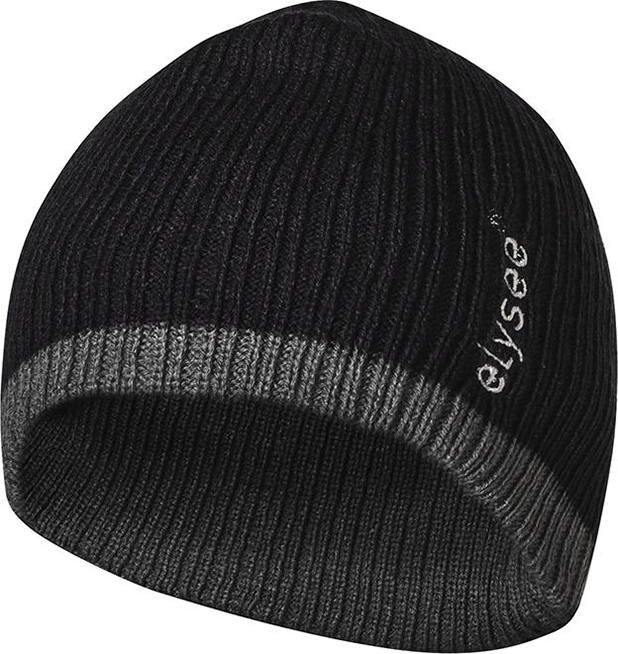Mütze, Thinsulate, schwarz/grau