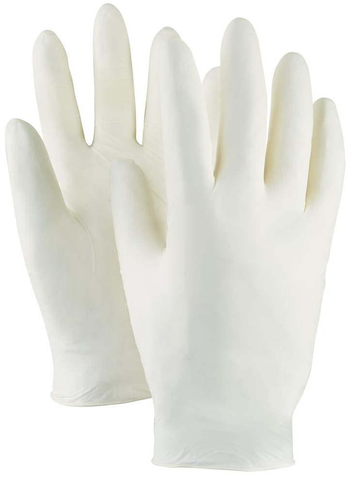 Ew-Handschuh Colombo, Latex, Gr. 8, ungep.(Box a 100 Stück.)
