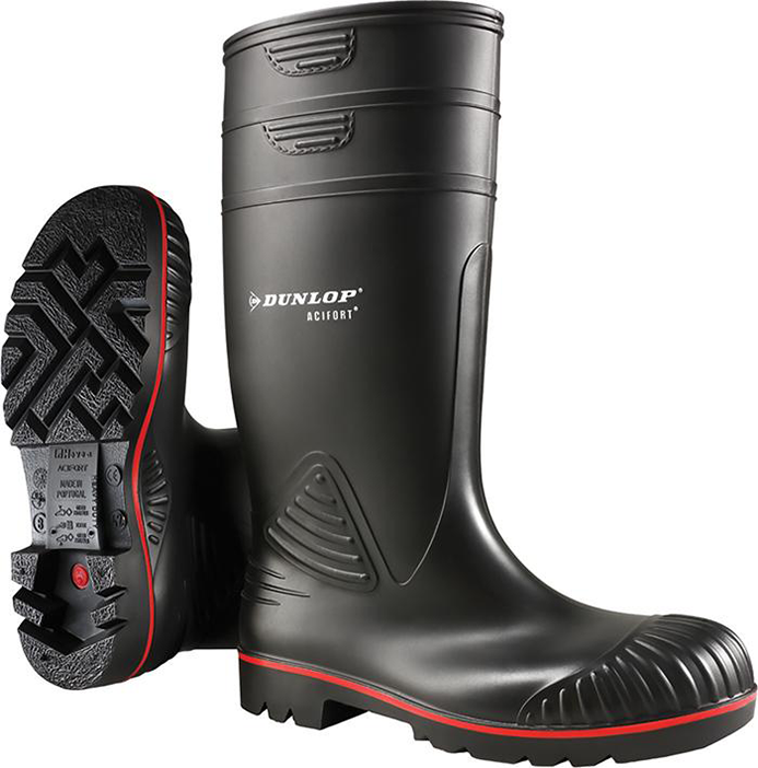 Bau-Stiefel Jobguard, S5, Gr.47,schwarz